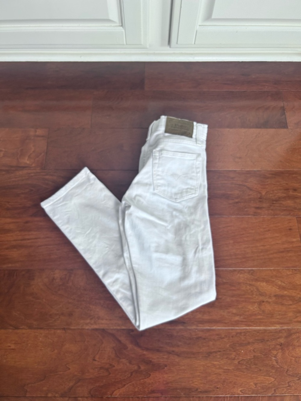 Ralph Lauren Polo boys size 12 Sullivan Slim white jeans